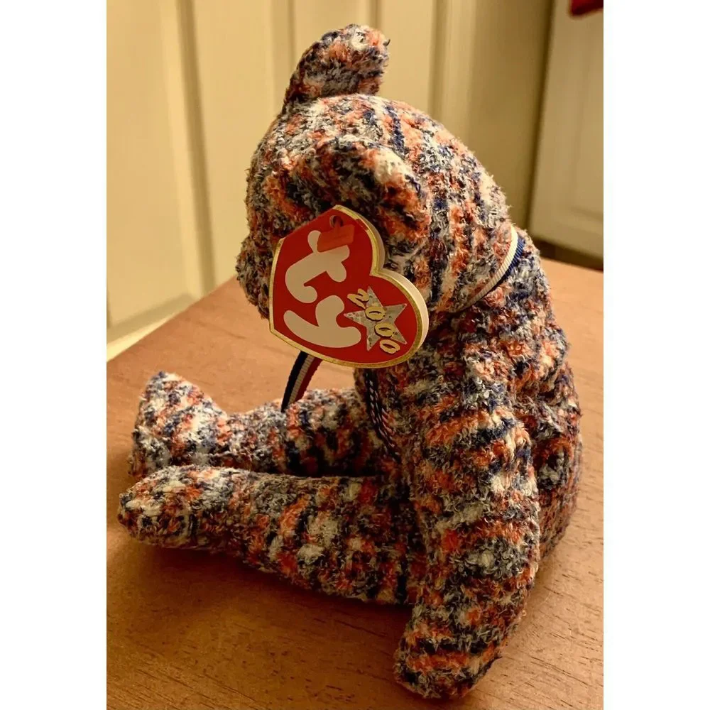 Ty Beanie Babies USA the 4th of July BEAR. 2000. Retired‎ Vintage. Errors